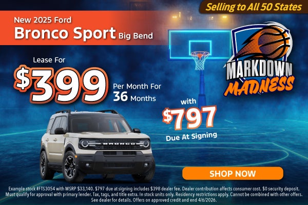 New Ford Bronco Sport SUVs