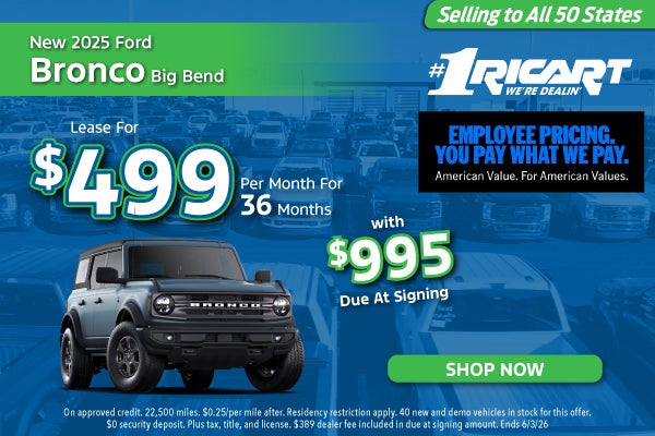 New 2025 Ford Bronco Big Bend