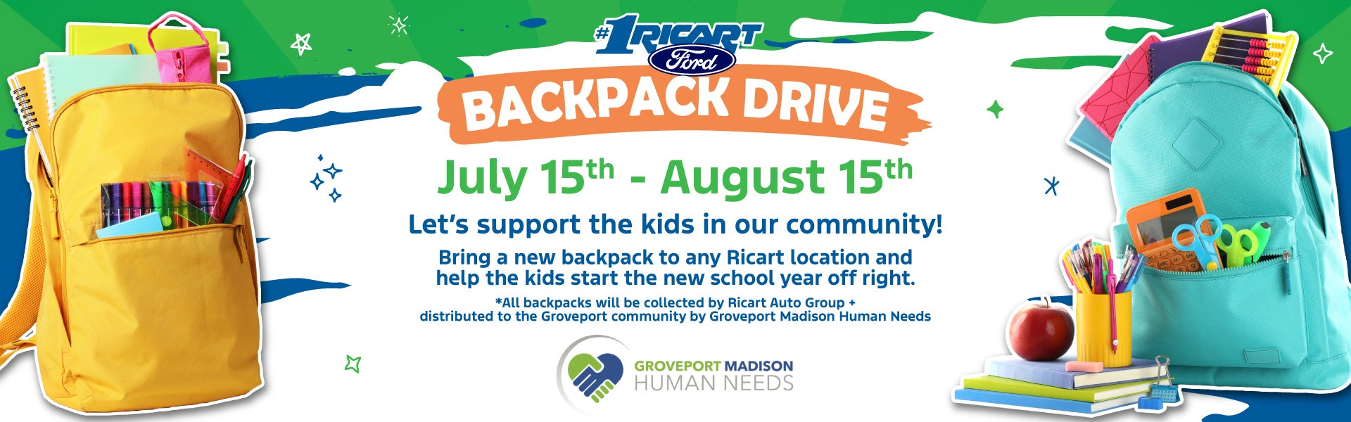 Backpack drive 