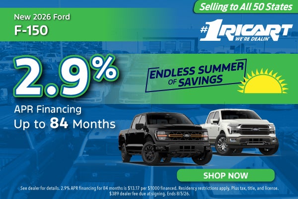 New 2026 Ford F-150 + Super Duty