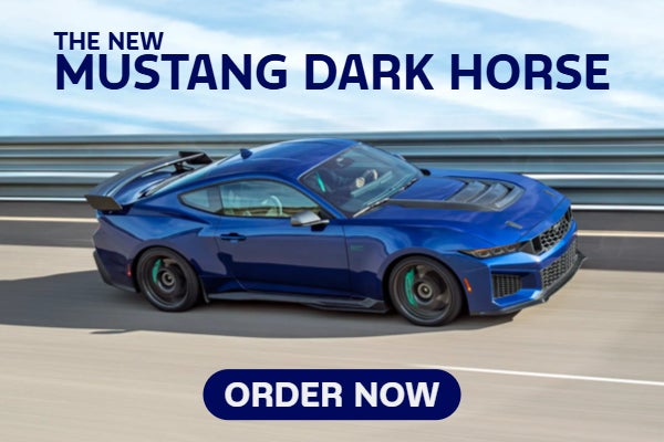 Order the New Ford Mustang Dark Horse Now