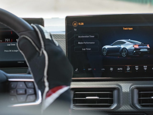 2025 Ford Mustang Power Performance With Track Apps