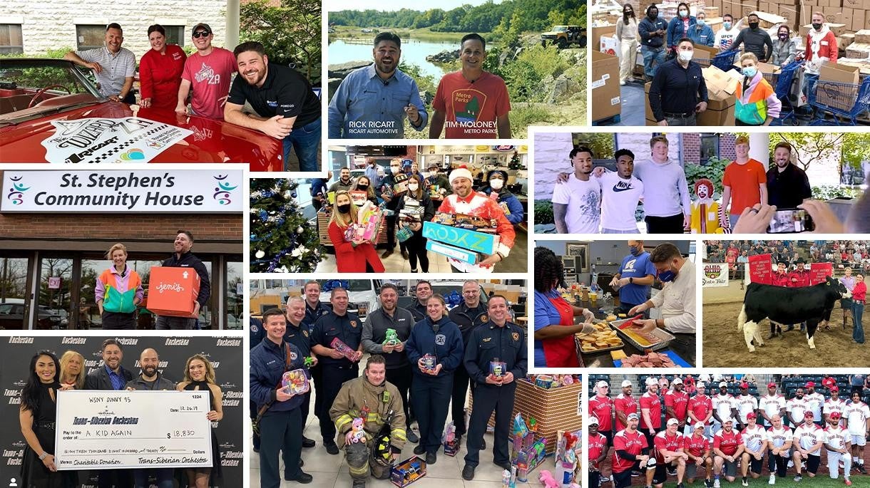 Multiple images indicating comm invelvement