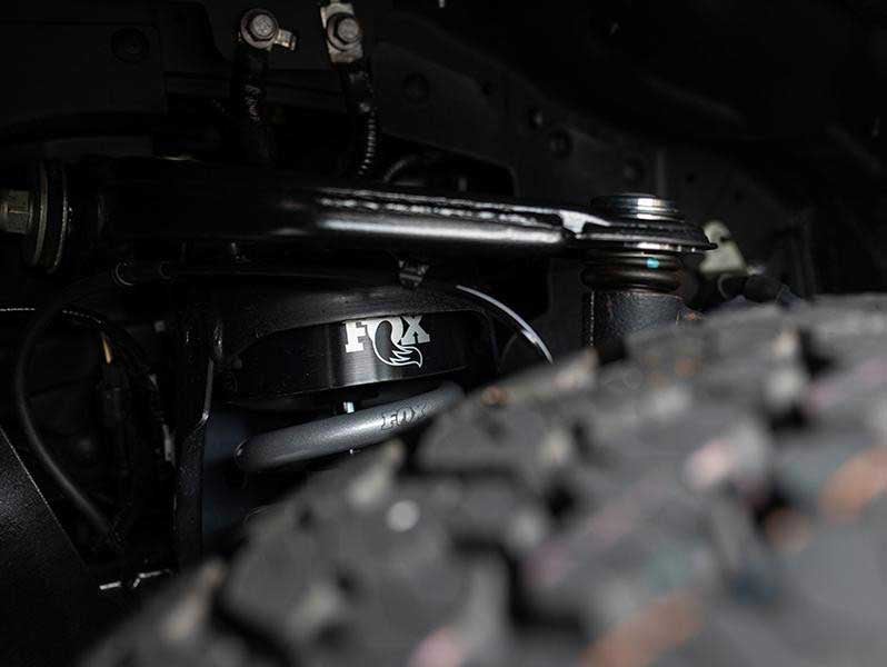 Ford Roush Ranger-exterior shocks inside fender area